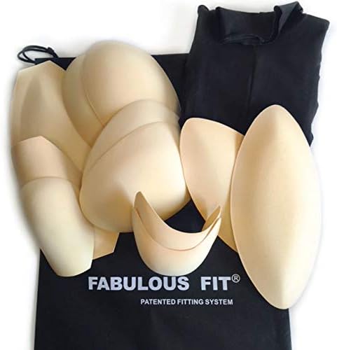 Fabulous Fit Dress Form Fitting System Basics | Essential Shaping System and Princess Cover. Available in Every Size! Bring Any Dress Form to Life! (Black, X-Large)