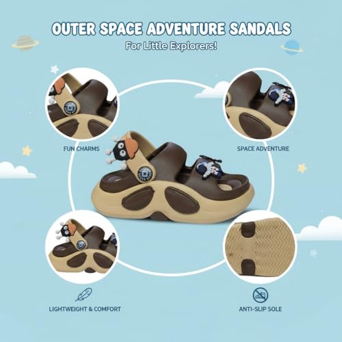 Image of GLJ Unisex Kids Comfort Sandal for Kid Boy & Girl, Age 1-5 Years, 1150