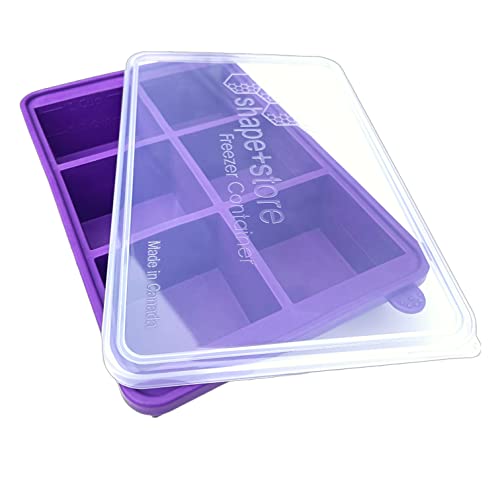 Shape+Store Soup Master 6-in-1 soup freezer container with lid Storage & Freezer Container Stores 6 cups of liquid Pasta Sauces Soups Desserts. Easy-To-Clean & Dishwasher Safe