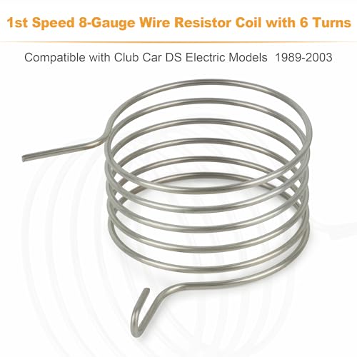 First Speed Resistor 8 Gauge with 6 Turns for Club Car DS Golf Cart by Camotokiit - Used condition - Image 3