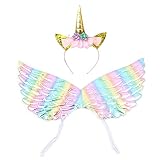 Diferentes usos: el disfraz de unicornio para niñas brinda felicidad y diversión y es ideal para cumpleaños, Pascua, Carnaval, Halloween, ballet, actuaciones, juegos de rol, uso diario, fotografía, etc.