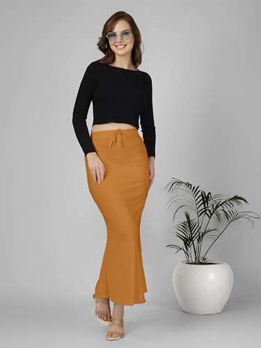 Image of Nexsus Stretchable Saree Shapewear | Petticoat for Women | Cotton Blended | Skirts for Women | Shape Wear Dress for Saree | Available in 80+ Colors and Plus Sizes
