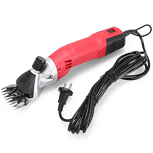 Zapion Sheep Shears, 900W/2800R/Min 6 Speed Adjustable Professional Electric Sheep Clipper Electric Shearing Shears Farm Livestock #TOP9