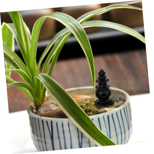 Matériau en résine durable pour cette pagode décorative miniature - 5