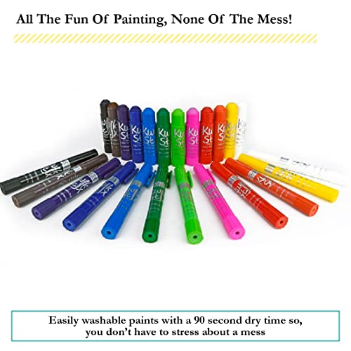 Kwik Stix Thin Stix Tempera Paint, Neon Colors (6 Pack) #TOP2