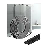 Magnetic Strips for Shower Door Replacement - 1/8' Thick Flexible Magnet Seal for Framed/Semi-Framed Glass...