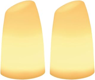 Remote Control Night Light Charging LED Night Light Atmosphere Light Living Room Bedroom Sleep Light Emergency Light Gift Light Desktop Light Decoration 2 Pack