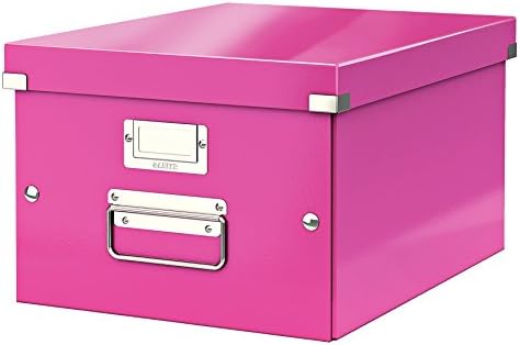 Leitz Storage Box, White, Click and Store Range, 60410001