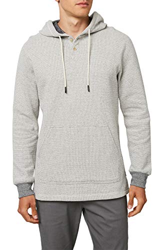 O'NEILL Men's Lightweight Classic Pullover Sweatshirt Hoodie (Bone/Olympia, L)