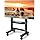 Mobile TV Cart Rolling TV Stand with Wheels for 55-100 Inch LCD LED Flat Curved Screens up to 250...