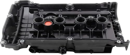 Image of 11127646555 Engine Valve Cover with Gasket & Oil Filler Cap for Mini Cooper 2007-2012 L4 1.6L DOHC, 11127561714 11127572854 11127585907