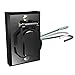 Solo Lights SCO-338 120V Grounded Convenience Electrical Outlet for Outdoor Lamp Post and Poles, Energy Saving and Weather Resistant, UL Listed, Black