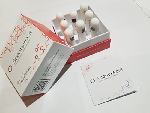 Scentaware-8 Scent Evaluation And Smell Training Kit | Smell Test | Sensory And Cognitive Test | Essential Oil Nasal Inhalers Olfactory Regeneration | Evaluate And Help Restore Loss Of Smell | Multi #TOP5