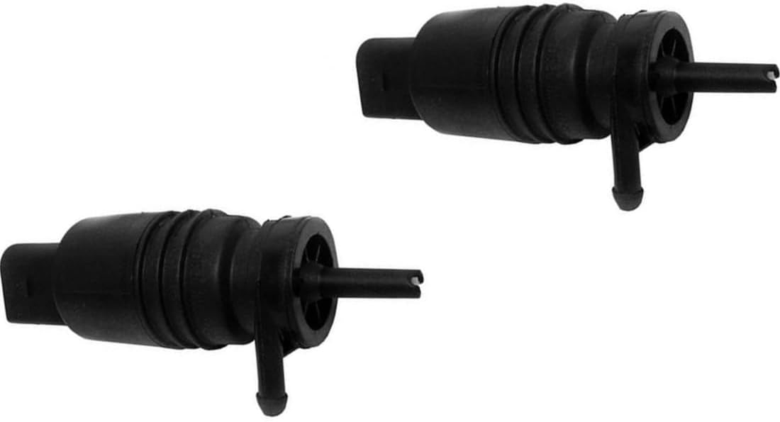 2X Windshield Washer Pump Front fits Land Range Rover 2003 2004 2005 fits Dodge Sprinter 2500, 3500 2009 Replacement 67 12 8 377 612, 996 628 172 00, 67 12 8 362 154