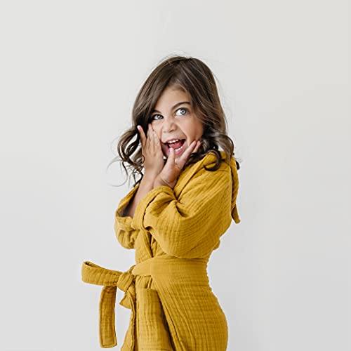 Natemia Organic Muslin Kids Hooded Cover-Up - Soft Beach And Pool Towel Cover-Up #TOP4