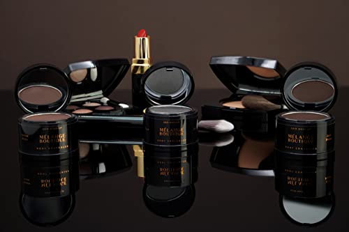 Melange Boutique Hairline Powder Instant Formula (Black) Root Touchup Hair Loss Powder For Gray Root Line, Root Concealer For Thinning & Bald Spots #TOP5