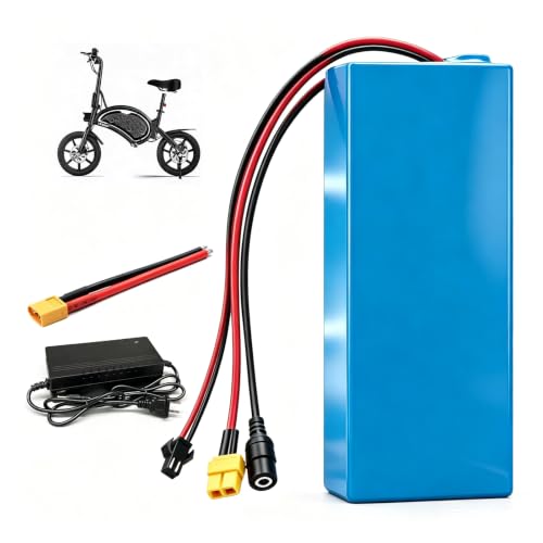 PZMCHL 36V 10Ah Ebike Battery for Jetson Bolt Pro E-Bike, 36V Lithium Battery Pack Built-in BMS & XT60, SM Connector for 0-700W Scooters, Electric Bikes, ATVs