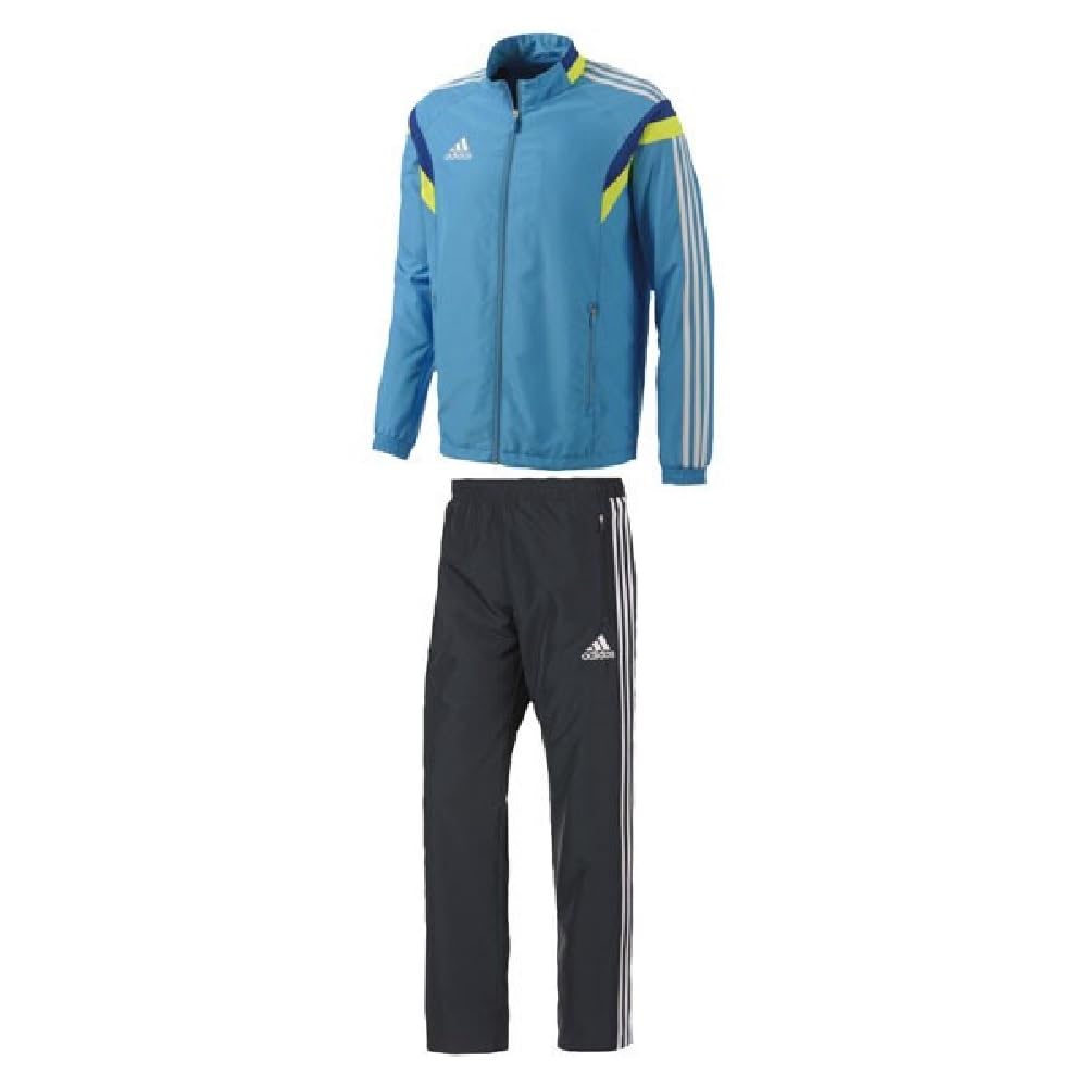adidas(アディダス) KIDS condivo14プレゼンテーションスーツ ソーラーBLU S14/ D83094 J140 Amazon.co.jp: アディダス(adidas) Kids Condivo14 プレゼンテーション