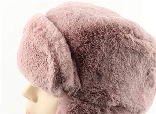 ClothHouse Autentici Cappelli del Bombardiere Russo Colbacco con Il  Distintivo Sovietica E Paraorecchie, Esercito Colbacco Cosacche Inverno del  Cappello di Eco-Pelliccia Flaps,Rosa,OneSize : Amazon.it: Abbigliamento