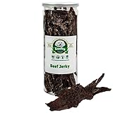 Lucky Premium Treats Beef Jerky – Beef Dog Treats for Cats and Dogs, Made from Restaurant-Quality Beef for Small to Large Dogs (5 oz)