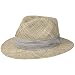 Produktbild Stetson Caney Seagrass Traveller - Herrenhut aus Stroh - Sonnenhut mit elegantem Garniturband - Aus Stroh - Unifarbener Strohhut Frühjahr/Sommer Natur XL (60-61 cm)
