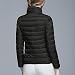 Leichte Daunenjacke Damen Winter, Übergangsjacke Dünne Steppjacke Reißverschluss Winterjacke Lightweight Puffer Jacke Einfarbig Steppmantel Outdoor Ultraleichte Wanderjacke