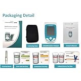 Mavdecll Home Blood Test Kit, 3 In 1 Analyzer for Blood Sugar, Uric Acid, Cholesterol Monitor with Test Strips, Accurate Detection, Suitable for Home, Clinic and Hospital Use - Image 8