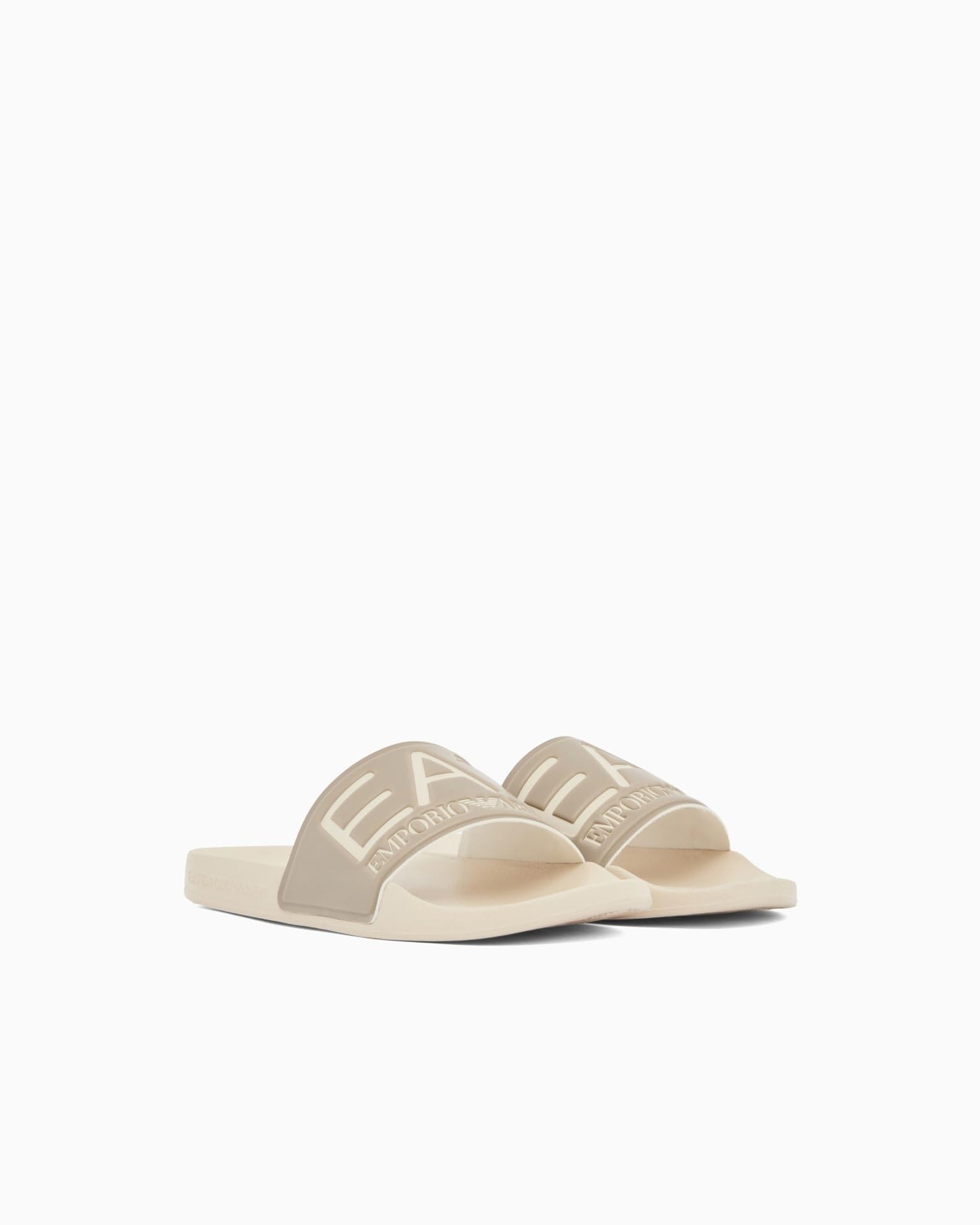 EA7 Emporio Armani Ciabatte Unisex con Maxi Logo 7X000108AF15118 8033923870070-43 Beige 43