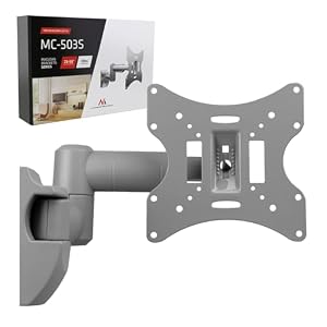 Maclean MC-503A LCD LED Plasma TV Halterung Halter Wandhalterung Wandhalter VESA 75 100 200 23-42" Monitor Halterung PC Bildschirm Aufhängung PC-Monitor Fernseher neigbar schwenkbar
