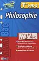 MEMOBAC REVISION PHILO TER LES (MEMO FICHES DE REVISION) (French Edition) 2047309565 Book Cover