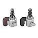 Acouto Transmission Shift Control Solenoid Valve B&C Set 28400-P6H-013 28500-P6H-013 For Honda Acura