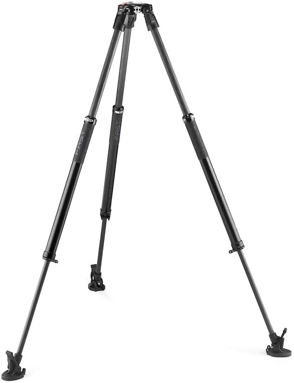 Manfrotto 504X Fluid Video Head with 635 Fast Single Leg Carbon Tripod, Fast Tripod and Video Head Kit, Made of Premium Carbon Fibre, Designed for DSLR Digital Cameras, Videographer
