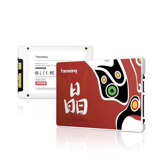 fanxiang S100 SSD SATA III de 250 GB, unidade interna de estado sólido 3D NAND TLC, velocidade de leitura de até 550 MB/s, compatível com laptop e PC