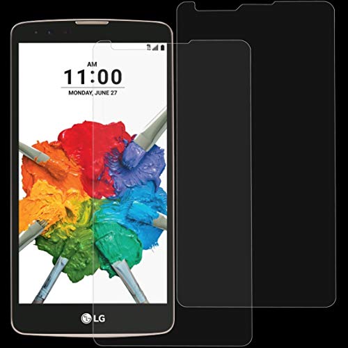 HONGYAN Tempered Film for LG 2 PCS 0.26mm 9H 2.5D Tempered Glass Film for LG Stylo 2 Plus / K550 Screen Protective Film
