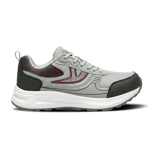 Image of BRUTON Men's Sneakers | Stylish Casual Lace-Up Shoes | Lightweight Cushioned Fashion Sneakers for Walking, Travel & Everyday Wear
