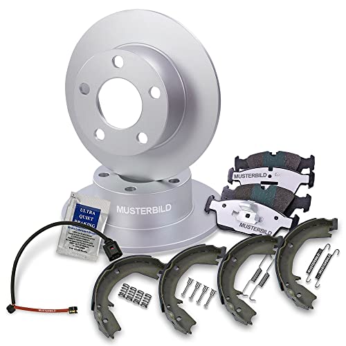 ATEC Germany Bremsenset Hinterachse inkl. Bremsscheiben Ø 300 mm Belüftet