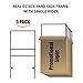 ( 5pack ) Slide-in Real Estate Yard Sign Metal Frame with Single Rider ( 2 Section ) - 24
