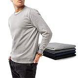 PASSFORM UND GRÖSSE - Die in den Größen S, M, L, XL und XXL erhältliche Zenaphyr Pullover gibt es sowohl mit Rundhalsausschnitt als auch mit V-Ausschnitt! Die Alltags- und Sportkleidung Herren von Zenaphyr kann ganzjährig getragen werden.