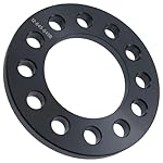AQPYITYZ-4-pcS-12-Flat-Wheel-Spacers-6x45-Fits-Forged-Billet-Black-Enhances-your-driving-experience