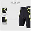 1288-004 - Oneal Trail Protective Shorts Large Lime Black