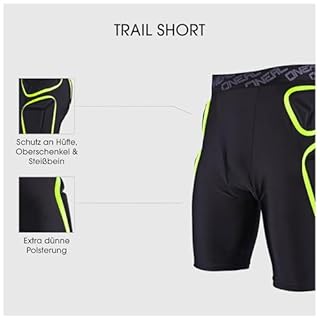 1288-004 - Oneal Trail Protective Shorts Large Lime Black