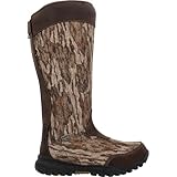 ROCKY Women’s Spike Waterproof Snake Boot, Mossy Oak Bottom Land, Size 8(M)