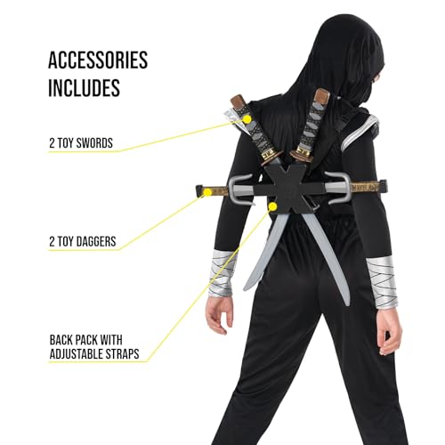 Morph MCKSDNL Boys Ninja Costume Kids thumb #1
