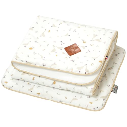 Coussin et couverture pour berceau et couffin bébé Sidonia 50x70cm