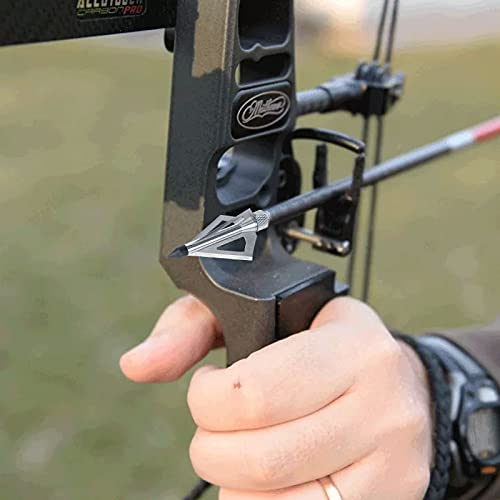 Foto von Runmeihe 12 STÜCKE Pfeilspitzen Jagdspitzen für Armbrust Erwachsene Jagd, Pfeile für bogenschießen und Pfeil und Bogen Erwachsene, pfeilspitzen bogenschießen mit Aufbewahrungsbox