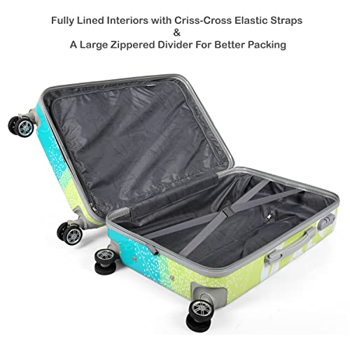 Image of Polo Class 2Pc Set Travel Trolley Bag (20 /28 inch) - Red