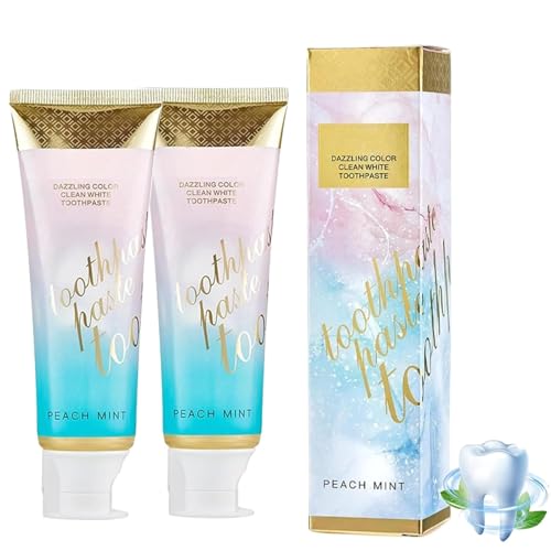Radiant Whitening Zahnpasta, Zahnpasta Weisse Zähne, Zahnschmelzreparatur und intensive Aufhellung, Niacinamid-Zahnpasta für Tiefenreinigung, Verleiht Langanhaltende Frische (2)