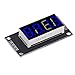 TM1637 4 Digit 7 Segment Display Module | 0.36 Inch Blue LED Digital Tube | 5V DC for DIY Electronics/Industrial Controls | Plug and Play 2 Pin Connection