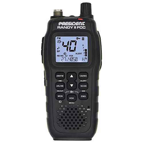 Randy Ii Fcc - First Fcc Approved Am/Fm Handheld Cb Radio #TOP1
