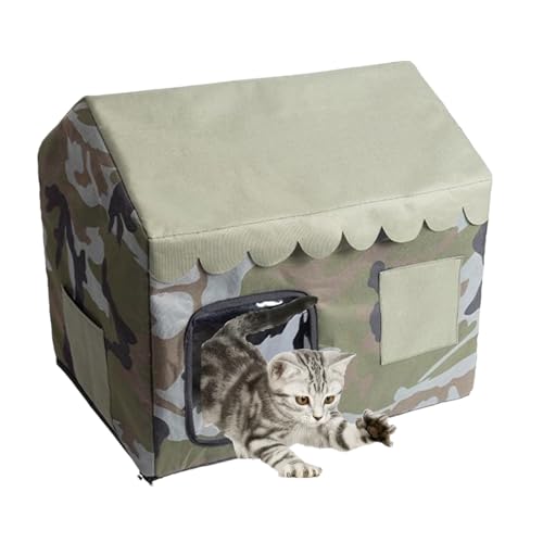 Niche pour chien intérieur et extérieur pour petits chiens et chatons
